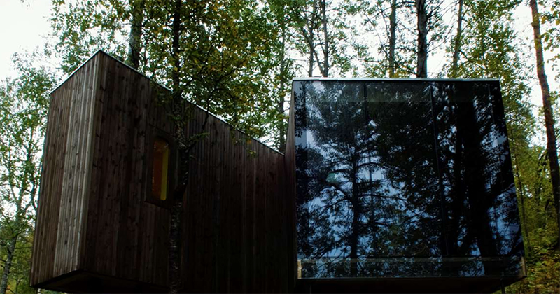 Illustration for article titled I want to live in one of these spectacular cabins in a Norwegian fjord